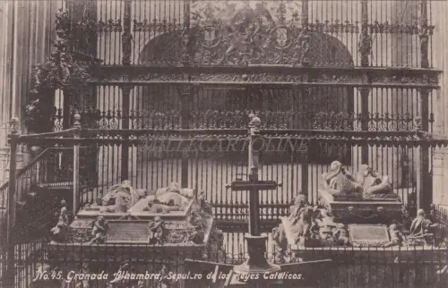 SPANIEN - Granada - Alhambra - Grab der Katholischen Könige