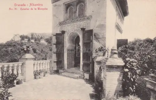 SPANIEN - Granada - Alhambra - Außenseite der Moschee