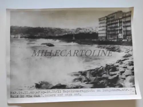 NEAPEL FLUT AN DER PROMENADE - Foto 1962