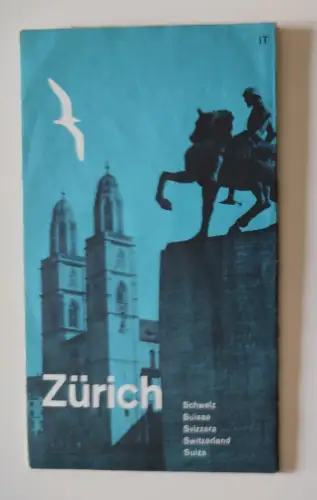 ZÜRICH - Faltkarte, Schweiz