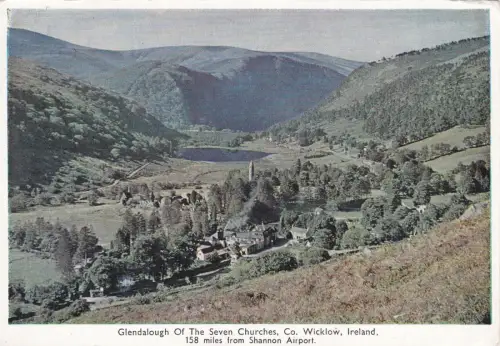 IRLAND - Glendalough of the Seven Churches, Wicklow 1955