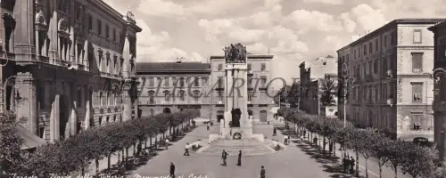 TARENT - Piazza della Vittoria, Gefallenenkmal, Langkarte