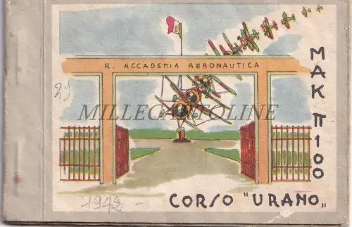 MAK π100 - Corso Uranus, R. Accademia Aeronautica, Illustrierter Kalender 1942