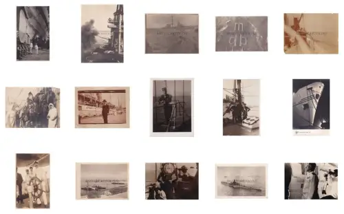 NAVIGATION - Marine, Dampfschiff, U-Boot, Militärschiffe 15 Fotos Lot