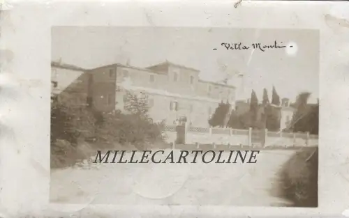 MONTECICCARDO 1911 - Private Fotokarte - Villa Monti