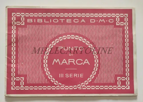 DMC BIBLIOTHEK - Markenstich III Serie, Broschüre Stickerei & Nähen