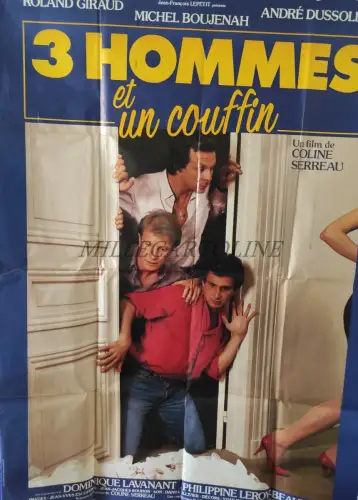 3 MÄNNER UND EIN COUFFIN - Colin Serreau, Manifest, Poster