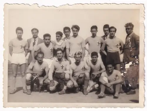 FUSSBALL - Spiel Trullo vs Montesacro 1-1 Kleines Foto 1946