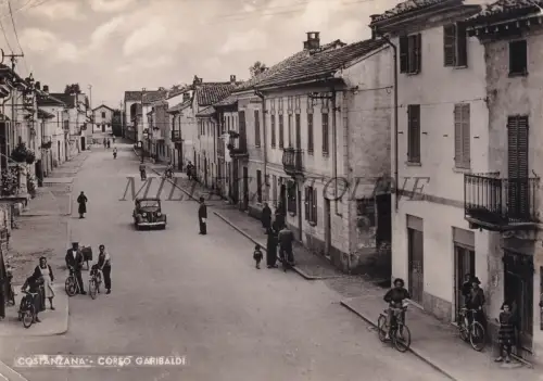COSTANZANA - Corso Garibaldi, Postkarte 1955