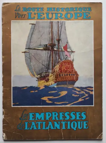 CANADIAN PACIFIC SHIPS - Les Empresses de l'Atlantique 1929 Booklet 22 Pages