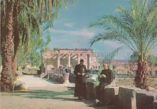 ISRAEL - Kapernaum, Alte Synagoge