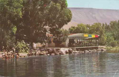 ISRAEL - Ein Gev, Sea of Genezareth, Gernon's Inn, Fish Tavern, Postkarte