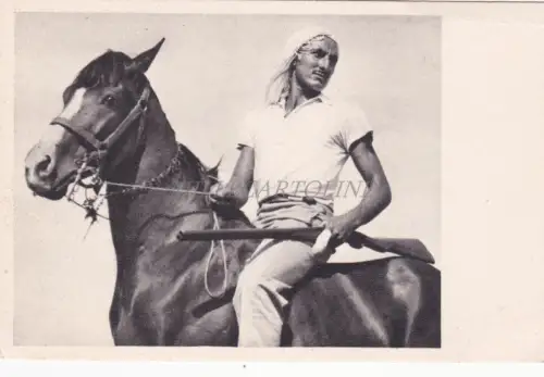 ISRAEL - The Kvutzah Watchman, Postkarte J.Benor Kalter