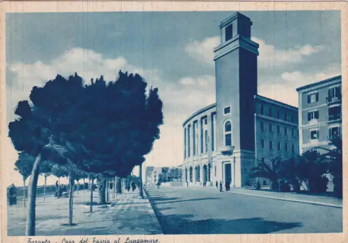 * TARANTO - Casa del Fascio al Lungomare 1943
