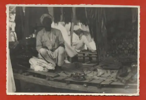 FOTO ÄTHIOPIEN GIMMA, MARKTSZENE DATIERT 1939 m