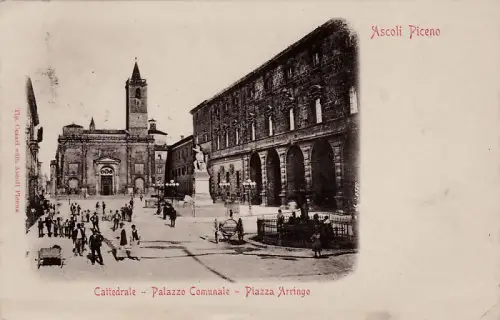 #ASCOLI PICENO: KATHEDRALE - PAL. COMMUNALE -PZA ARRINGO