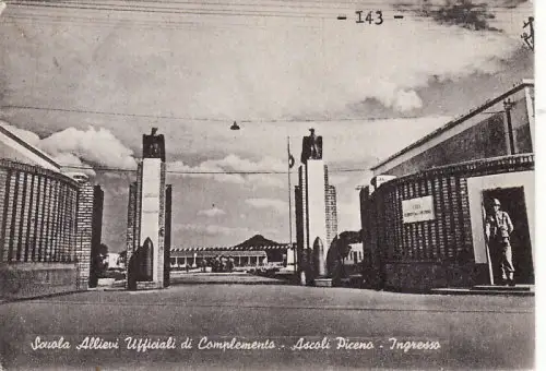 #ASCOLI PICENO: SCHÜLERSCHULE UFF. DI COMPLEMENTO