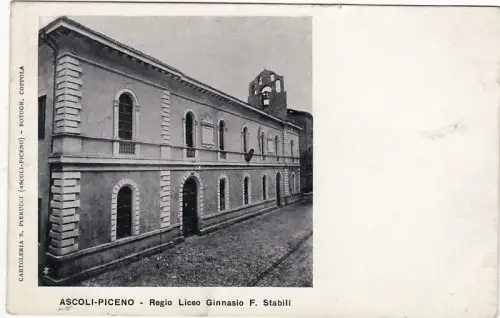 #ASCOLI PICENO: REGIO LICEO GINNASIO F. STABILI