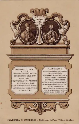 #ZIMMER: UNIVERSITÄT - BESONDERES AULA V. SCALOJA