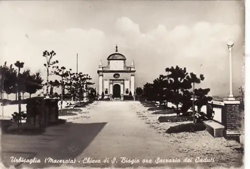 #URBISAGLIA: KIRCHE S. BIAGIO-ORA SACRARIO CADUTI