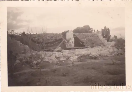 * UNPA RAGUSA - Contrada Desert Comiso - Foto Feindlicher Luftangriff 1942 (2)