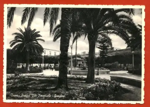 TRANI, PIAZZA VITT. EMANUELE, GIARDINI, 1954 m