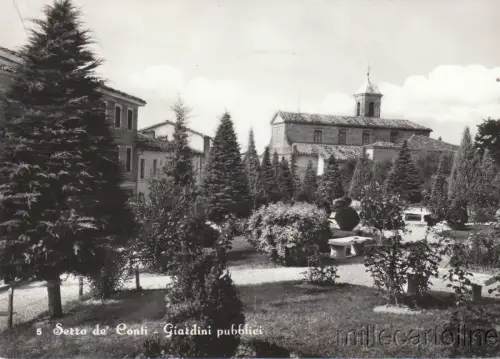 SERRA DE' CONTI - Giardini Pubblici 1962