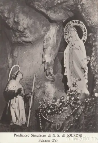 PULSANO - Wunderbare Simulation von N.S. di Lourdes 1971