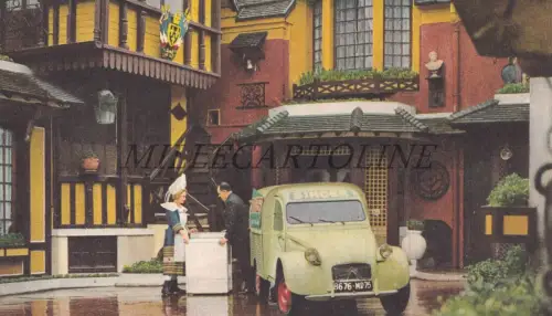 SINGER - Lieferung Waschmaschine Singer in die Bretagne, Postkarte