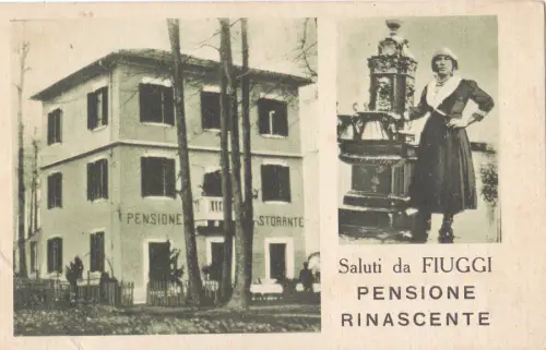 #FLÜCHTLINGE: RENAISSANCE-PENSION - FRAU AM BRUNNEN