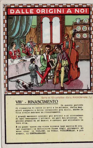 #RADIOMARELLI: VON DEN URSPRÜNGEN BIS ZU UNS - VIII. RENAISSANCE