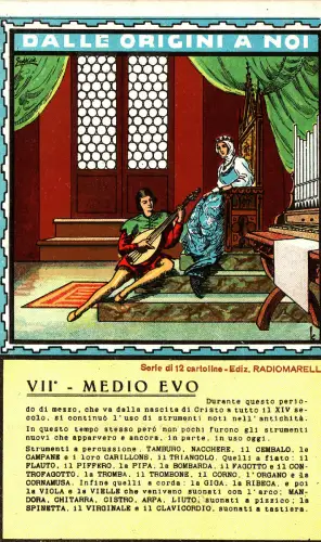 #RADIOMARELLI: FROM ORIGINS TO NOS - VII° MEDIUM EVO