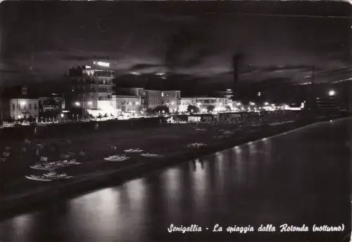 #SENIGALLIA: DER STRAND VOM RUNDEKREIS - Nacht