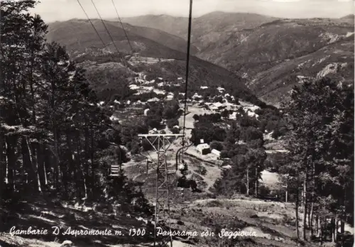 #AMBARIE D'ASPROMONTE: PANORAMA VOM SESSELLIFT