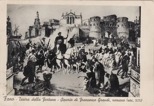 #FANO: THEATRO DELLA FORTUNA - SPIARIO DI F. GRANDI