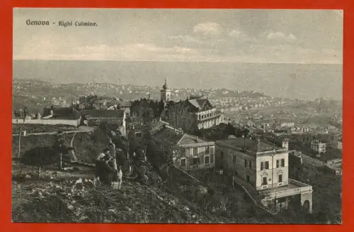 GENUA RIGHI CULMINE, PANORAMA, MAX FRÜHE '30m