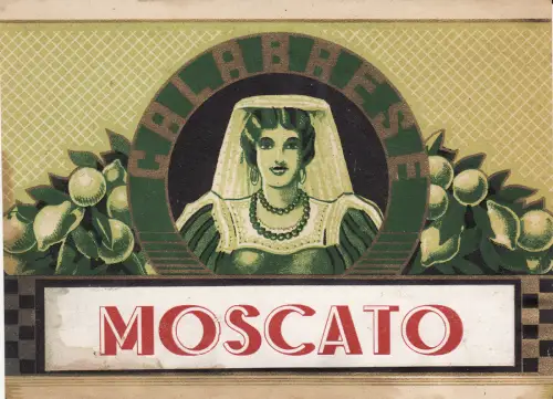 #ETIKETT MOSCATO CALABRESE