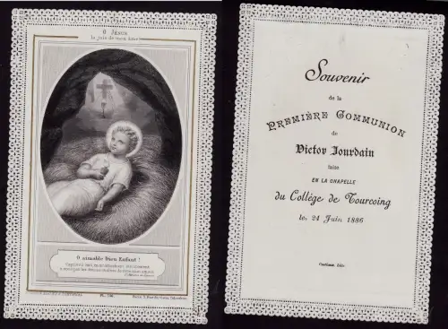 #SANTINO FINE '800 - PERFORATO - O JESUS