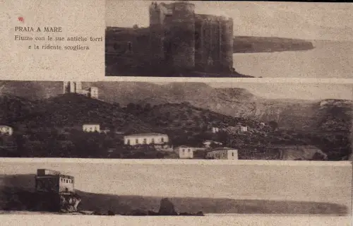 #STRAND AM MEER: FLUSS MIT SEINEN ALTEN TÜRMEN UND DER LACHENDEN KLIPPE