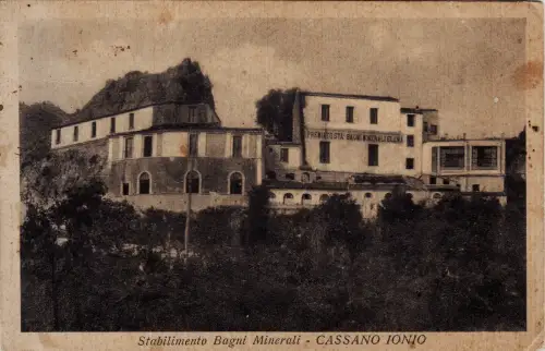 #CASSANO IONIO: MINERALBÄDERWERK