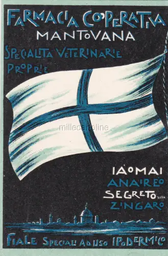 * MANTUA - Illustrazione Pharmacia Cooperativa Mantovana