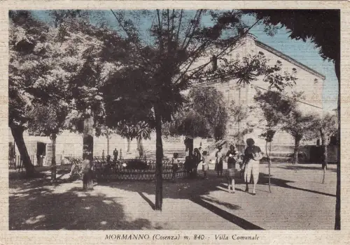 #MORMANNO: VILLA COMMUNALE