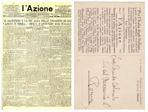 #Die AKTION 1923 - FÜR EIN WERTSWERK PER L'ITALIA DEGLI ITALIANI