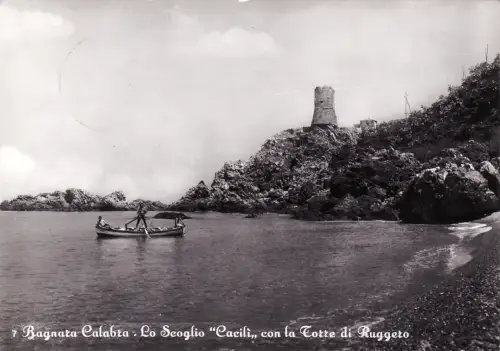 #BAGNARA CALABRA: DER CACILI-FELSEN MIT DEM ROGERTURM
