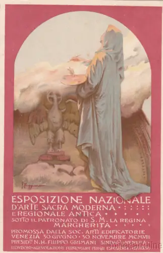 * VENEDIG - Nationale Ausstellung für sakrale Kunst, Ill.Paggiano 1908