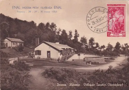 * KÜHLLEISTUNG - Touristendorf, Philatelistische Ausstellung ENAL 1953