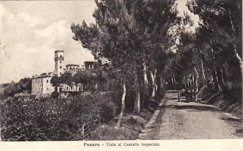 #PESARO: VIALE AL CASTELLO IMPERIALE