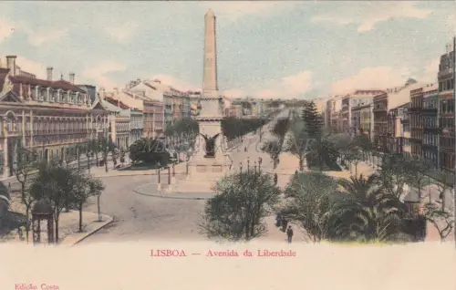 PORTUGAL - Lissabon - Avenida da Liberdade 4