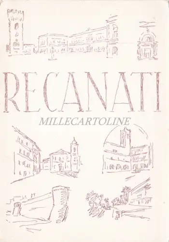 RECANATI - Buonanotte Europa, Hauptstadt Italiens 1981