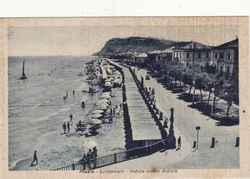 #PESARO: PROMENADE - ANSICHT AUF DEN ARDIZIO